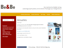 Tablet Screenshot of bebeverlag.at